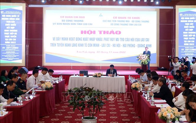 Lào Cai: Đẩy mạnh hoạt động xuất nhập khẩu, phát huy vai trò cầu nối